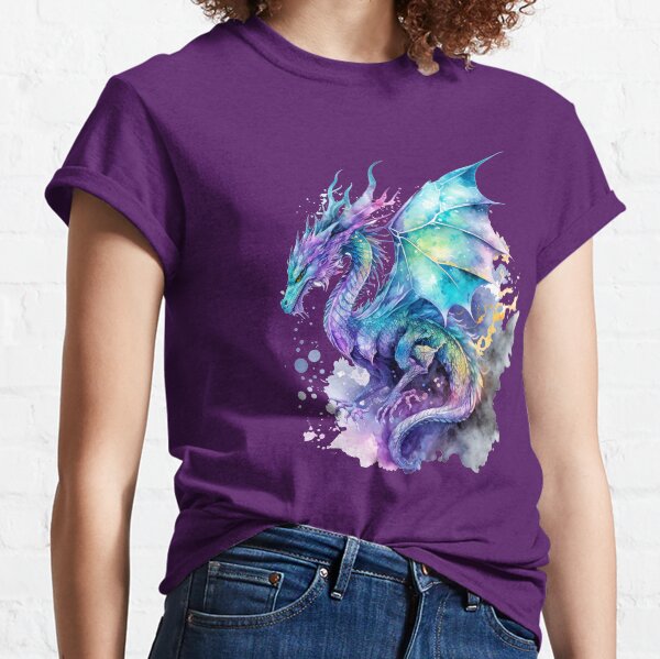 Item preview, Fantasy Dragon in Watercolor #2 designed and sold by toxicdz.