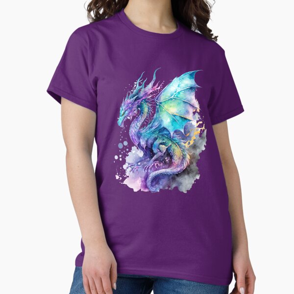 Item preview, Fantasy Dragon in Watercolor #2 designed and sold by toxicdz.