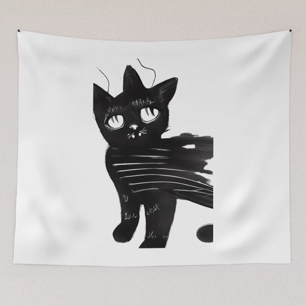 Item preview,   Blac Cat The beautiful designed and sold by SociableAnimals.