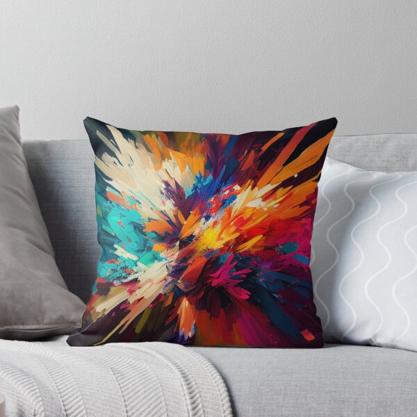 Item preview, Color explosion - Abstract oil painting - MxCaptures designed and sold by mxcaptures.