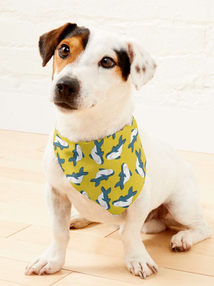 Shark dog outlet bandana