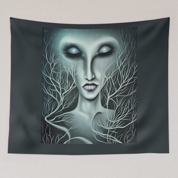 Item preview, The Eerie Devil Scare designed and sold by Cryptic Canvas.