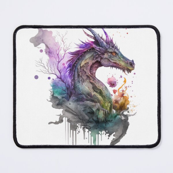 Item preview, Fantasy Dragon in Watercolor #3 designed and sold by toxicdz.