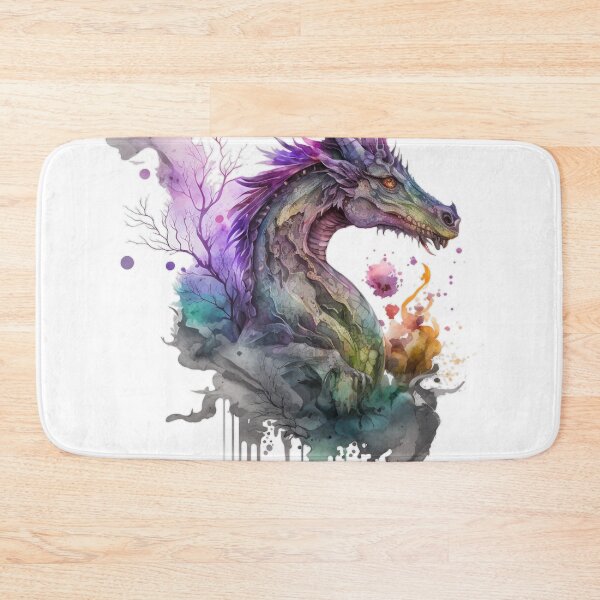 Item preview, Fantasy Dragon in Watercolor #3 designed and sold by toxicdz.