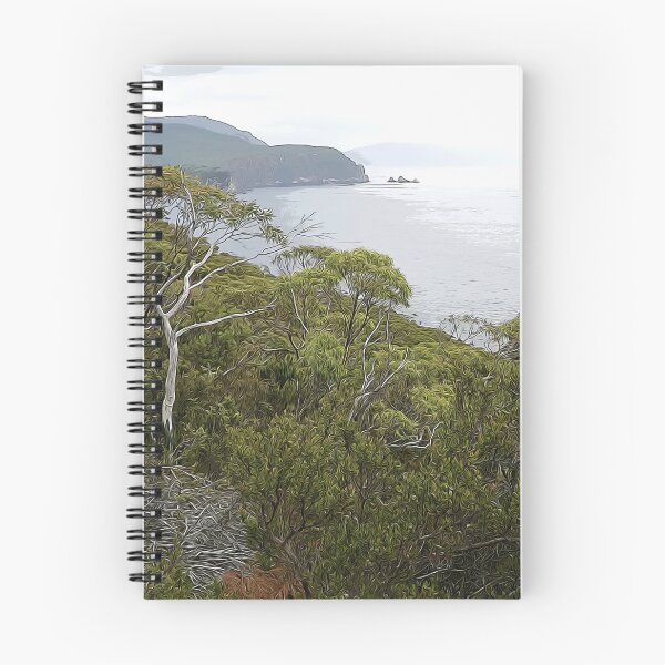 Item preview, Australian Landscape-Tasmania 3 Capes Walk digital oil painting designed and sold by GetOutThereCrft.