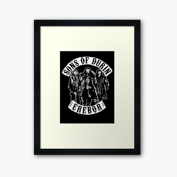 Sons of Durin Framed Art Print