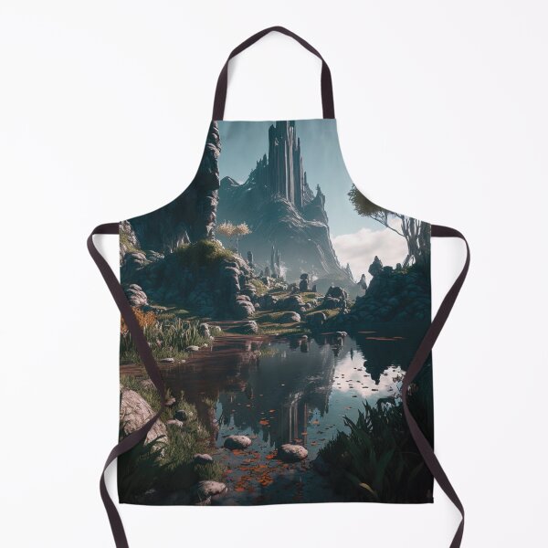 Item preview, Fantasy landscape puzzles designed and sold by AreteSticker.