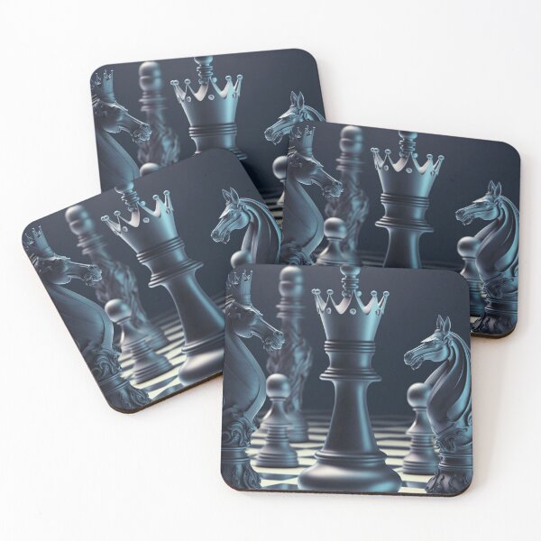 Item preview, Chess - The Queen and the Knights designed and sold by AB9-Designs.