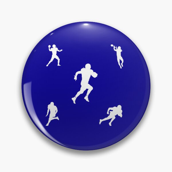 Item preview, Football Player Pattern - dark blue - Available on stickers socks and more designed and sold by Dude  Stuff.