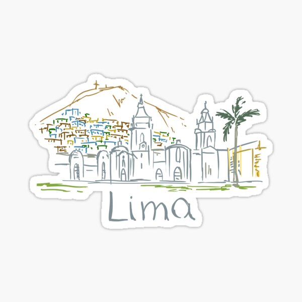 Lima Panorama Sticker