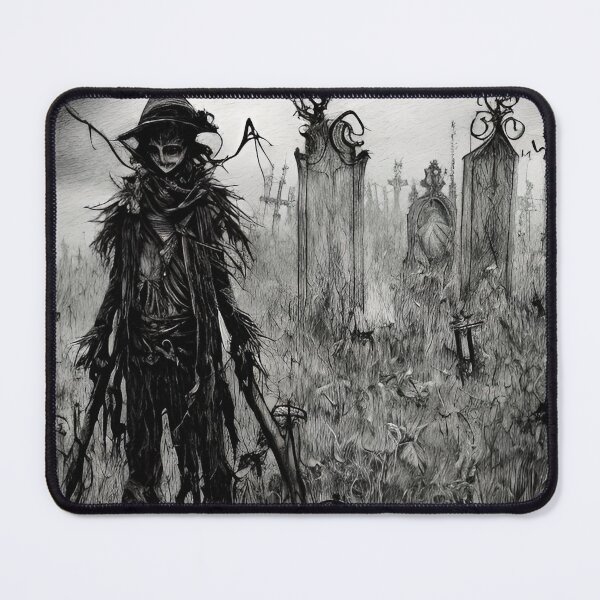 Item preview, The creepy scarecrow of Romney Marsh, stalking the graveyard in wait designed and sold by StedeBonnet.
