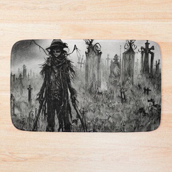 Item preview, The creepy scarecrow of Romney Marsh, stalking the graveyard in wait designed and sold by StedeBonnet.