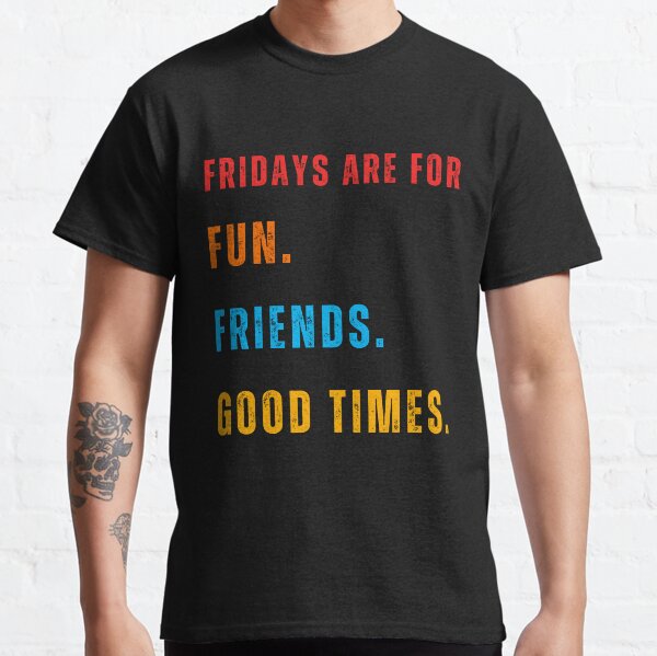  Funky Friday Party Time Funny T Shirt : Clothing, Shoes &  Jewelry