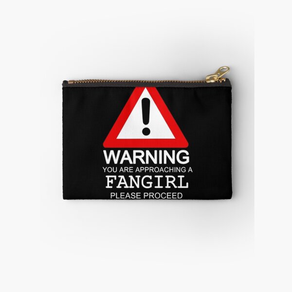 Item preview, Warning You Are Approaching A Fangirl Please Proceed With Caution designed and sold by sandraklasson.