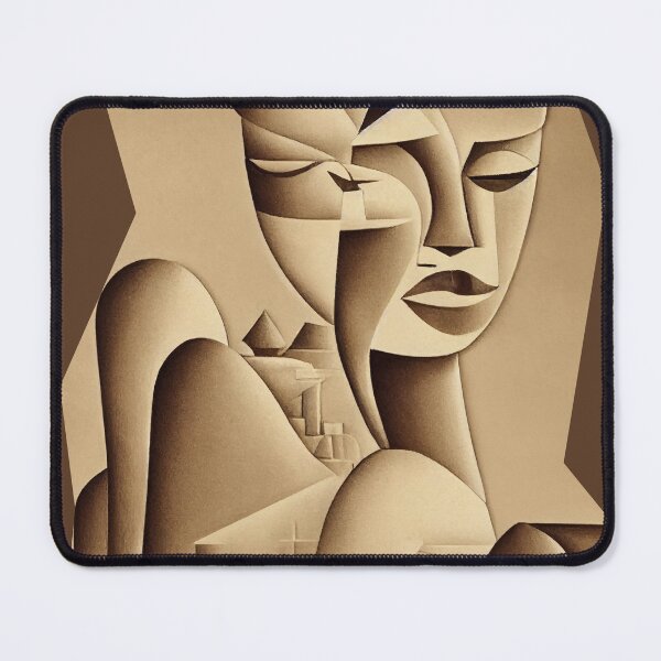 Item preview, Futuristic graphics with cubist, surreal design designed and sold by Gaviani Design Studio.