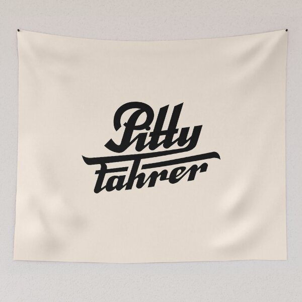 Item preview, Pitty driver / Pitty driver logo (black) designed and sold by VEB Ostladen.