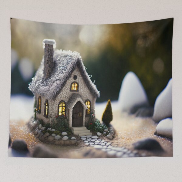 Item preview, Tiny Cottage Home designed and sold by letsgetinspired.