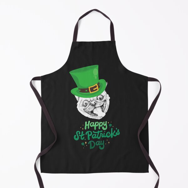 Item preview, St Patricks Day Pug. St Patricks Day Dog designed and sold by Doggymadness.