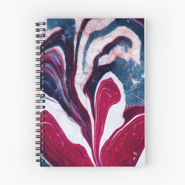 Item preview, Blue red white marble texture designed and sold by AppleElf.