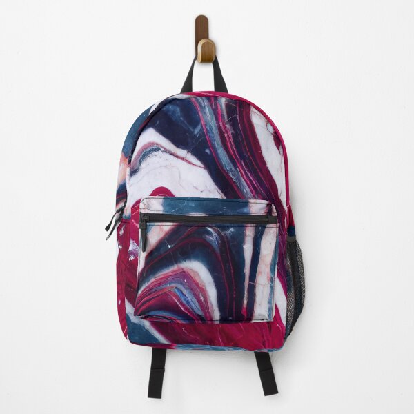 Item preview, Blue red white marble texture designed and sold by AppleElf.