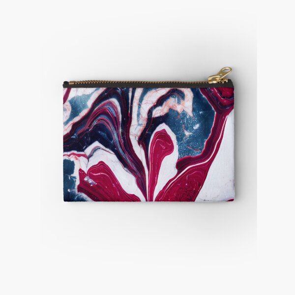 Item preview, Blue red white marble texture designed and sold by AppleElf.