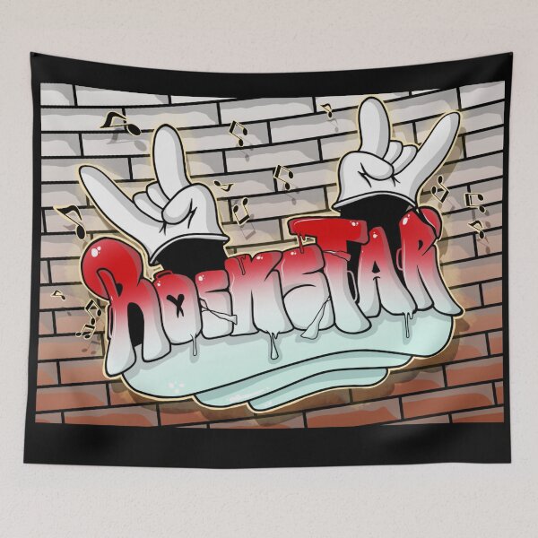 Item preview, GRAFFITI ROCKSTAR designed and sold by GA - CLOTHING ⭐⭐⭐⭐⭐.