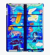 3-Vitraux Cathedrale Notre Dame de Rodez - France iPad Case/Skin