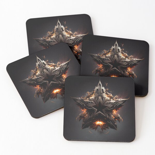 Item preview, The Black Heart Darkstar designed and sold by LukeAiWalker.