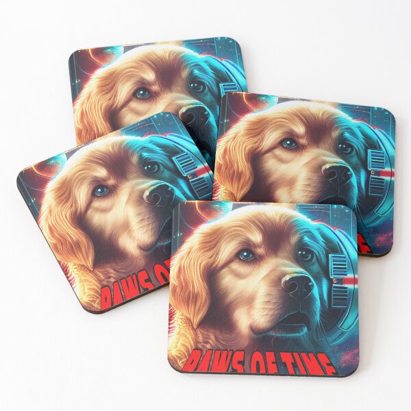 Item preview, Paws of Time: a Golden retriever's Journey Through The Decades designed and sold by GoldenCuteness.