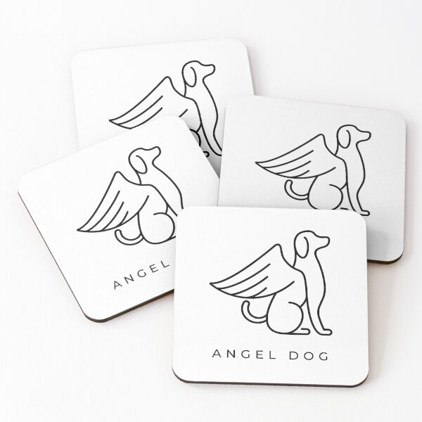 Item preview, Angel Dog Line Design designed and sold by derendesign.