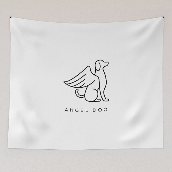 Item preview, Angel Dog Line Design designed and sold by derendesign.