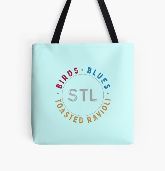 St. Louis, Missouri, Skyline (100% Cotton Canvas Reusable Tote Bag)