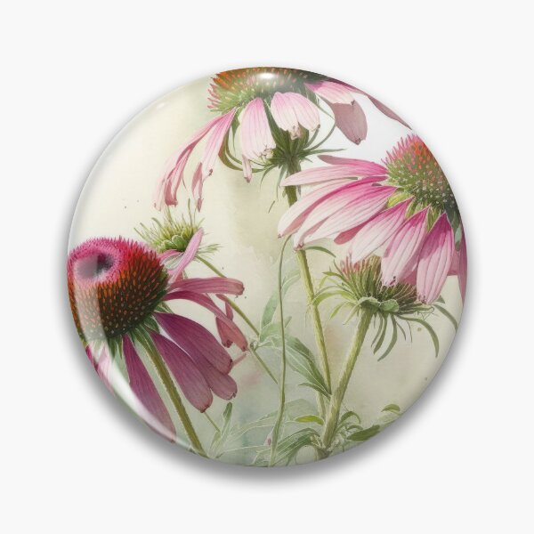 Item preview, Pink Coneflowers  designed and sold by Vanover Designs.