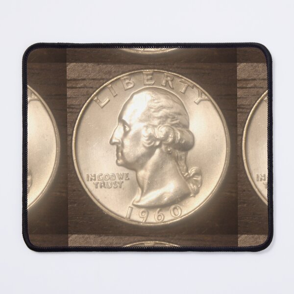 Item preview, 1960 Washington Quarter designed and sold by coinsxcrochet.