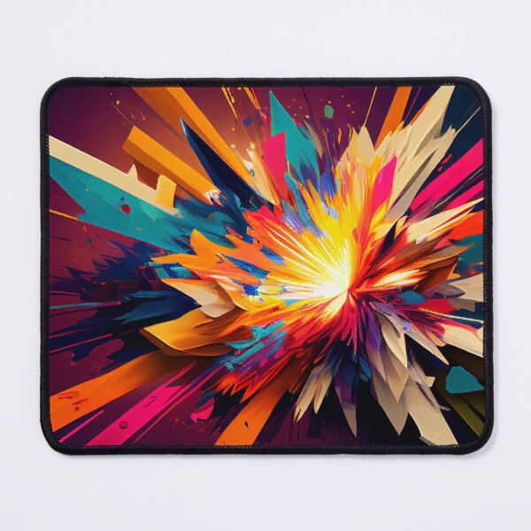 Item preview, Color explosion - Abstract oil painting - MxCaptures designed and sold by mxcaptures.