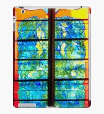1-Vitraux Cathedrale Notre Dame de Rodez - France iPad Case/Skin