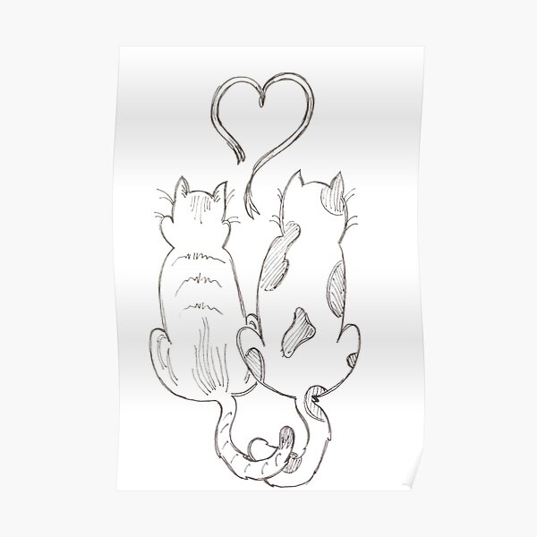 Love cats Poster