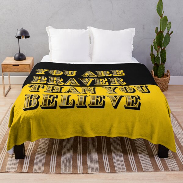 Item preview, You Are Braver Than You Believe designed and sold by YuviMK.