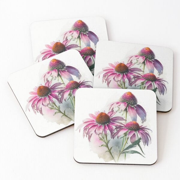 Item preview, Pink Coneflowers  designed and sold by Vanover Designs.