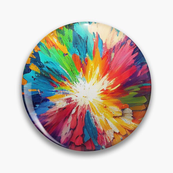 Item preview, Color explosion - Abstract oil painting - MxCaptures designed and sold by mxcaptures.