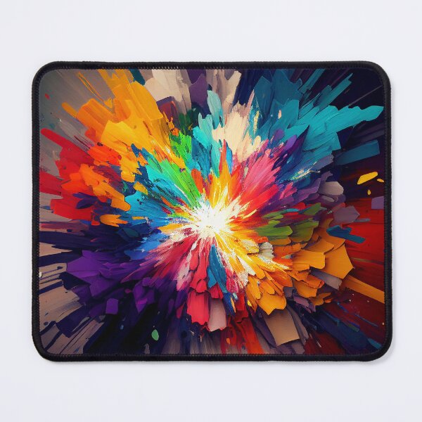 Item preview, Color explosion - Abstract oil painting - MxCaptures designed and sold by mxcaptures.