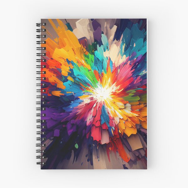 Item preview, Color explosion - Abstract oil painting - MxCaptures designed and sold by mxcaptures.