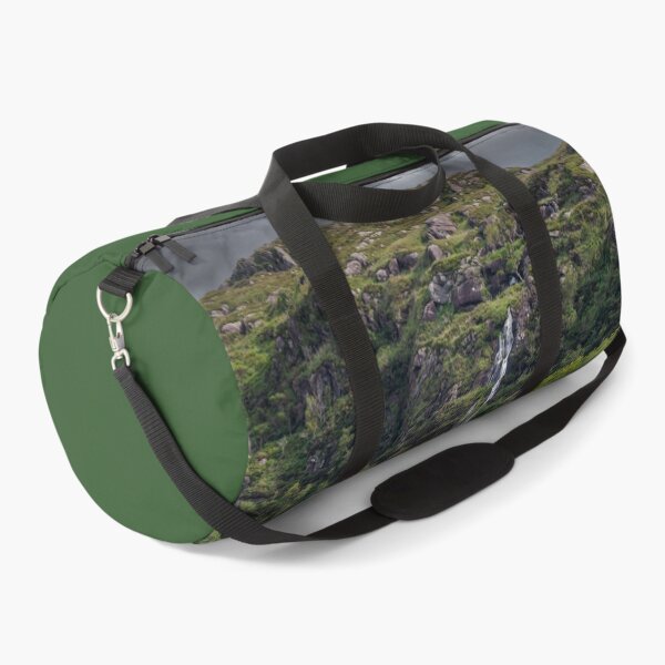 Item preview, Clouds and green mountains with lakes, amazing nature of Ireland in Killarney National Park, Ring of Kerry, near the town of Killarney, County Kerry designed and sold by AlbertMi.