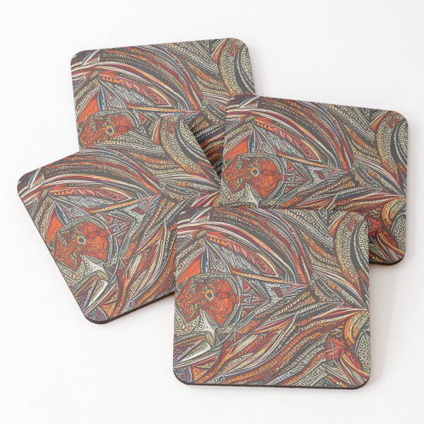 Item preview, Ancestral Art, Modern Appeal: A Tribal Art Piece [AI generated, AI art ] designed and sold by 3ac-Arts.
