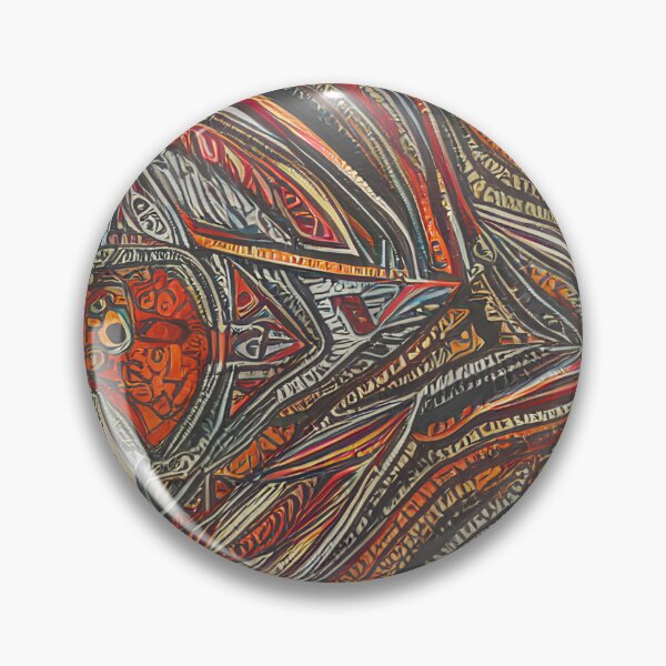 Item preview, Ancestral Art, Modern Appeal: A Tribal Art Piece [AI generated, AI art ] designed and sold by 3ac-Arts.