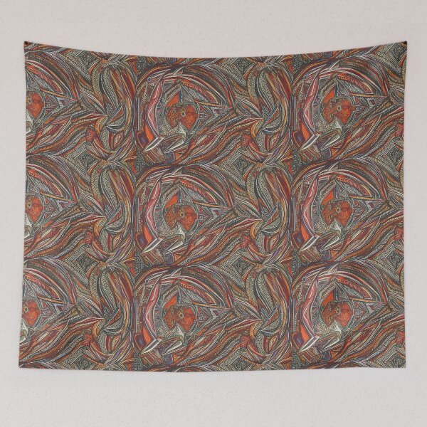 Item preview, Ancestral Art, Modern Appeal: A Tribal Art Piece [AI generated, AI art ] designed and sold by 3ac-Arts.