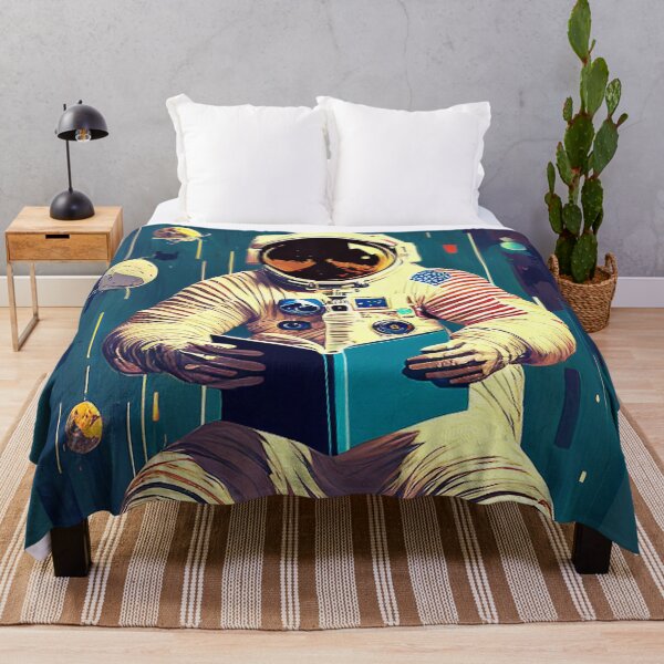 Item preview, Astronaut Reading a Book designed and sold by Blok45.