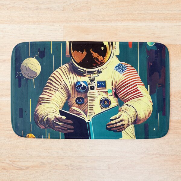 Item preview, Astronaut Reading a Book designed and sold by Blok45.