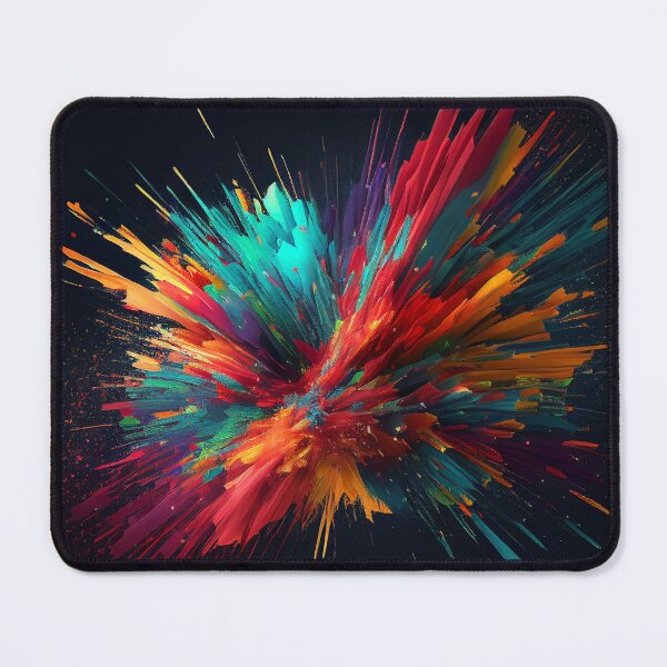 Item preview, Color explosion - Abstract oil painting - MxCaptures designed and sold by mxcaptures.