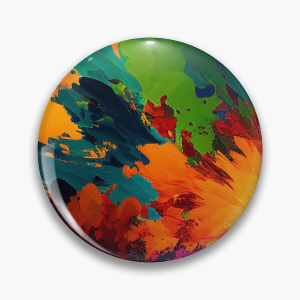 Item preview, Color explosion - Abstract oil painting - MxCaptures designed and sold by mxcaptures.